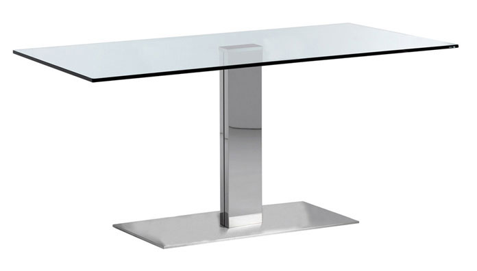table verre 140 x 80