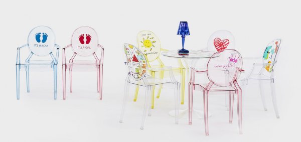 Kartell Lou Lou Ghost 2855 Special Edition Kids Chair