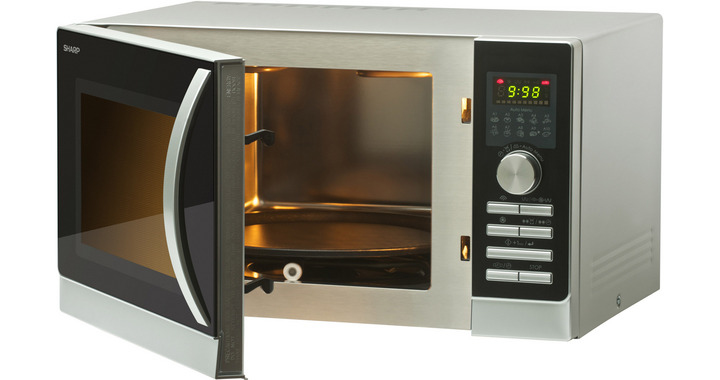 Sharp R-844INW - Microwaves - Freestanding