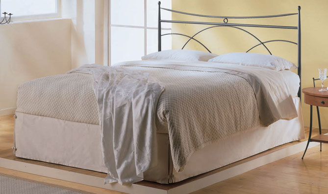 Target Point Bed Salomè With Frame, Bed Frame Without Footboard