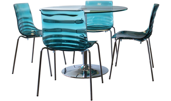 Connubia set of 4 chairs L'EAU CB/1273 - Set of 4 Chair