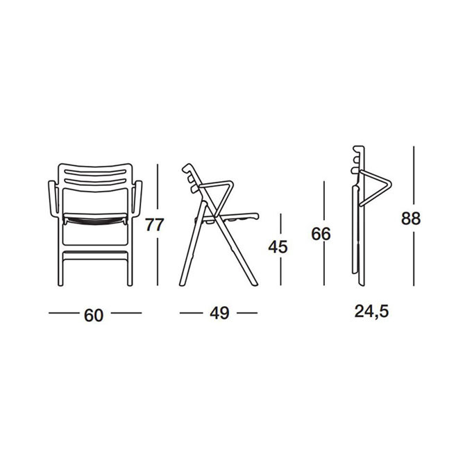 Magis Folding Air-Chair B - SD62 - Sillas